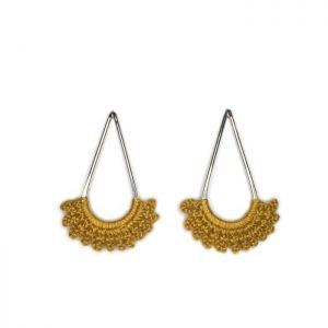 Large Detroit D Earrings in Wood – Salikas' Jewels