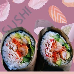 Langostino Sushi Burrito