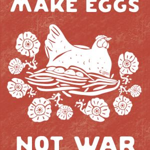 Therapy Chickens Art SCROLL